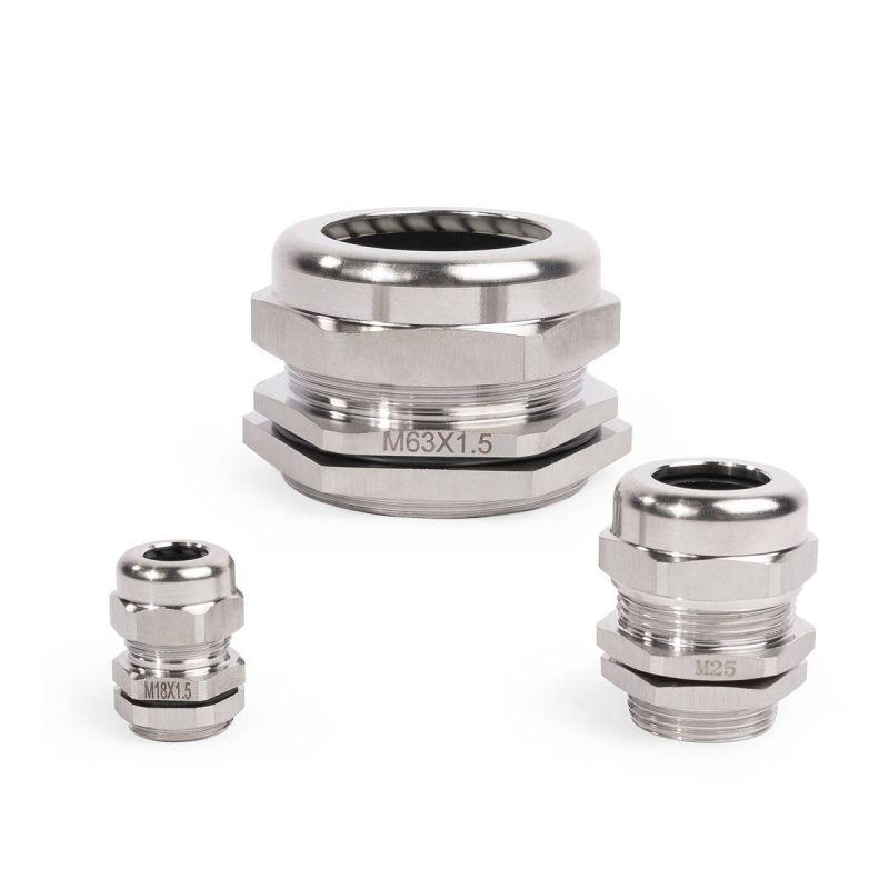 Ввод кабельный MGM 80 (55-62мм) (INOX) нерж. сталь Fortisflex 89027