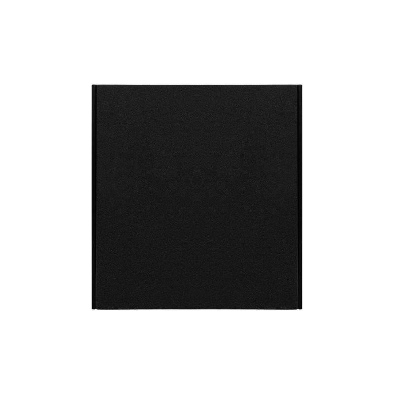 Выключатель 1-кл. СП STRONG MIELE 10А антрацит Kranz KR-78-0705-5