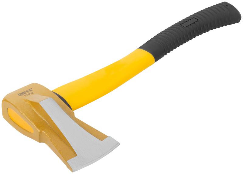 Топор-колун "ушастый" кованый 1500г фибергласовая ручка FIT 46153