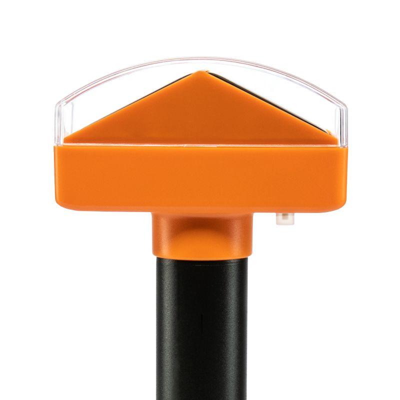 Отпугиватель кротов ультразвуковой R=25м на 2 солнечн. панелях с садовым фонариком ЧЕТЫРЕ СЕЗОНА 71-0097-F