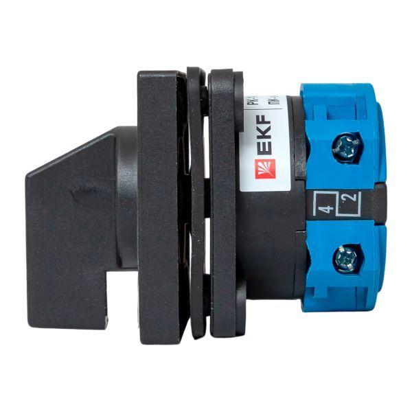 Переключатель кулачковый ПК-1-21 1п 10А "1-0-2" IP65 EKF pk-1-21-10-65