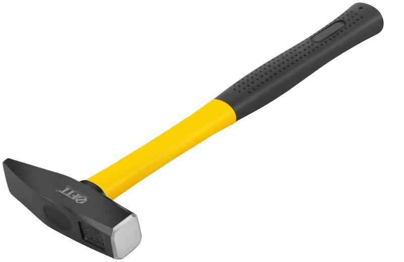 Молоток кованый 400г фибергласовая ручка FIT 44284