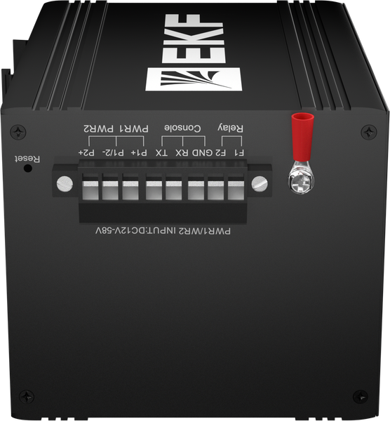 Коммутатор управляемый промышленный уровня L2 ML2-16GTP 16 портов 10/100/1000Base-T(X) RJ45 c PoE монтаж на DIN-рейку TSX EKF TSX-ML2-16GTP