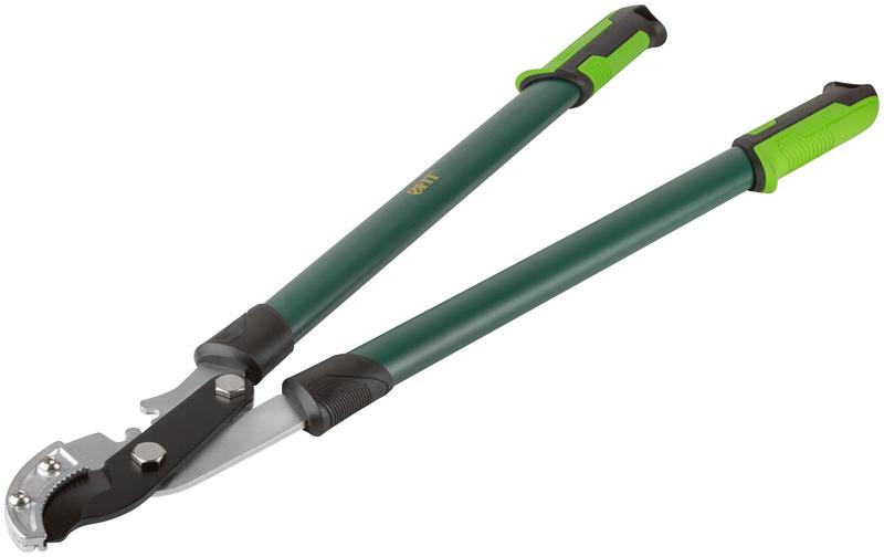 Сучкорез тефлон. покрытие наковальня шестеренч. передача стальные ручки с прорезинен. рукоятками 755мм FIT 77123