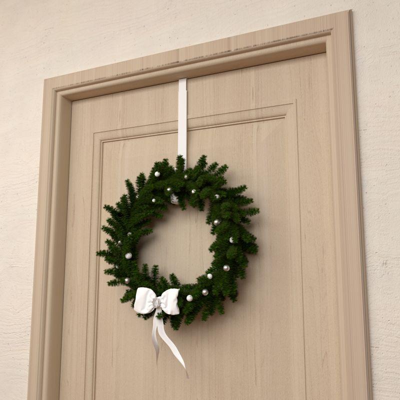 Держатель для венка на межкомнатную дверь регулир. бел. Rexant 38-0721