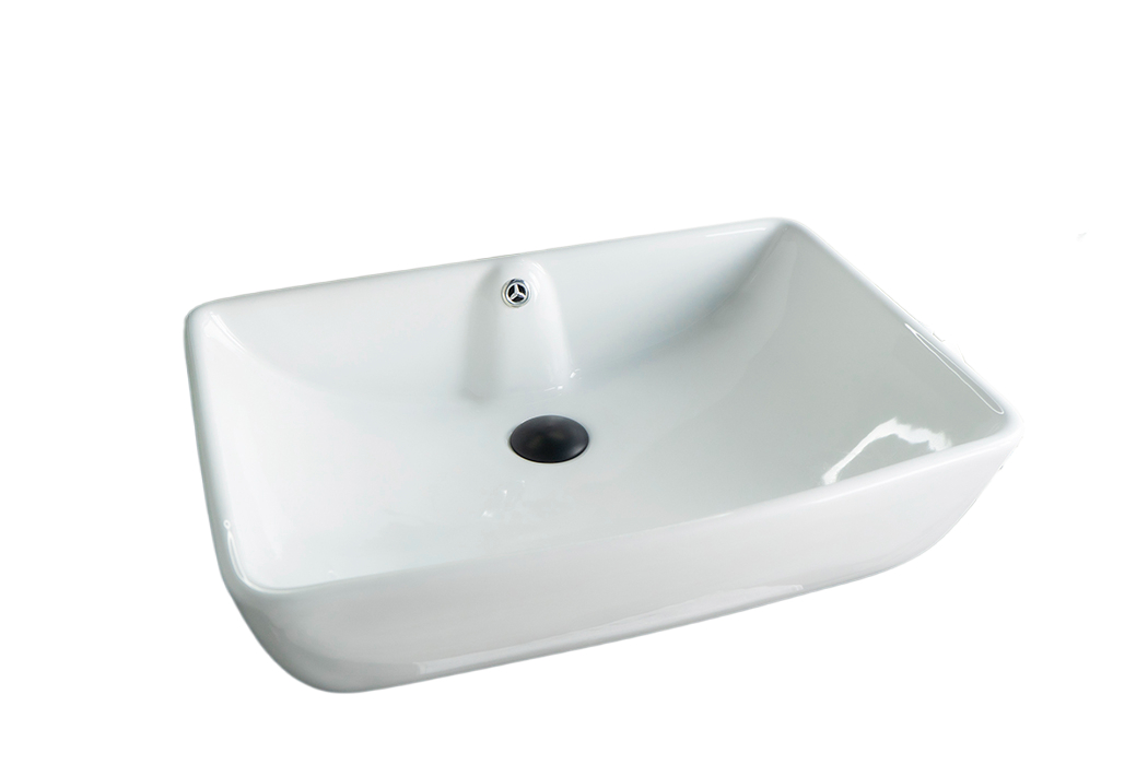 Раковина Gid N9121 51123 накладная белая 59x42x15.5