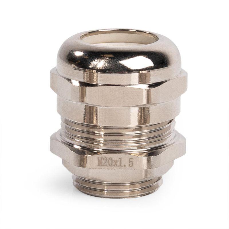 Ввод кабельный термостойкий ВКТ-М32 (15-22мм) латунный Fortisflex 88846