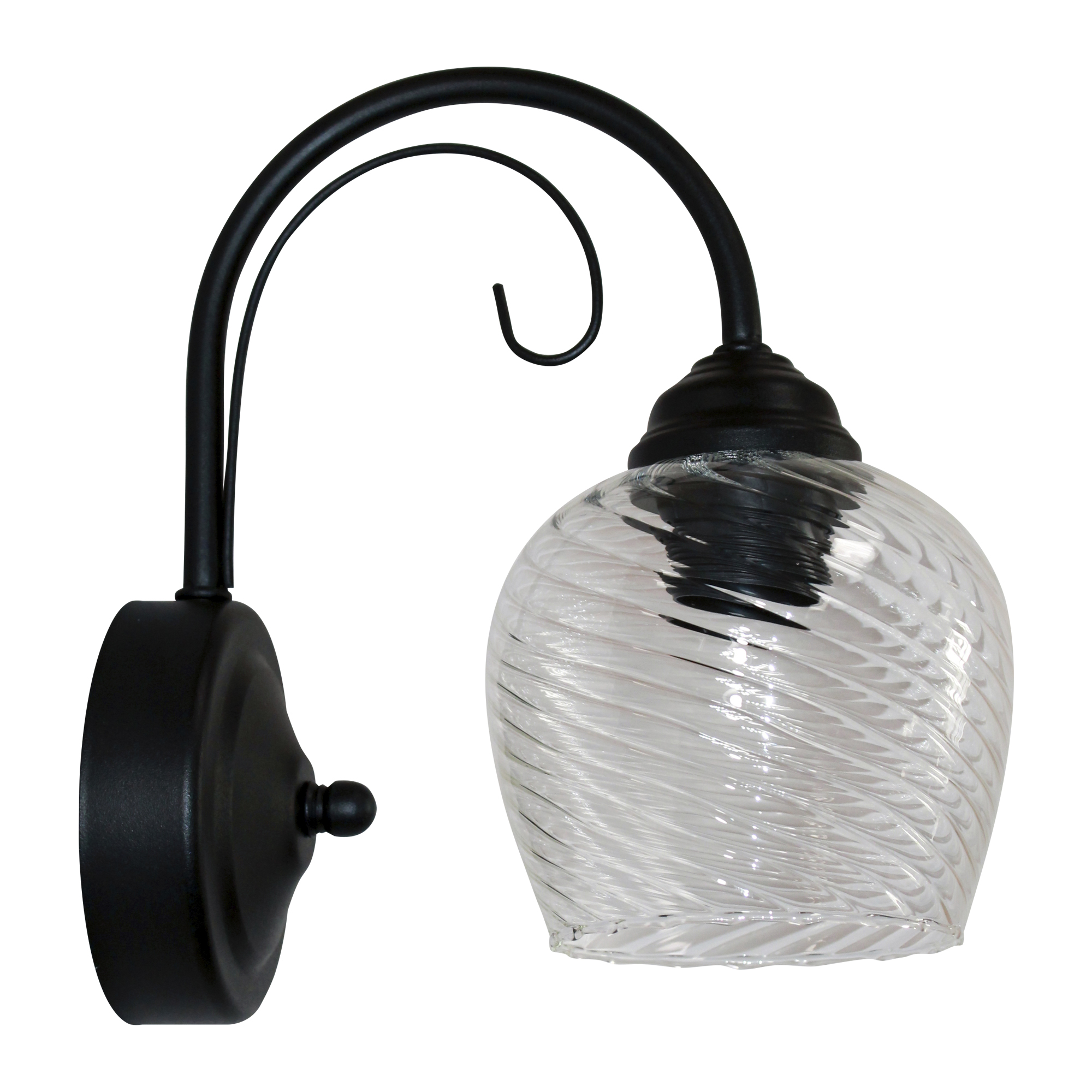 Светильник Берта 511 черн.муар (плафон 8270) НББ 01-60-156 Е27 ИУ