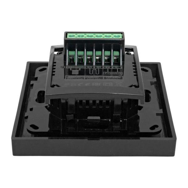 Термостат электронный 16А 230В для теплых полов черн. EKF ett-10b