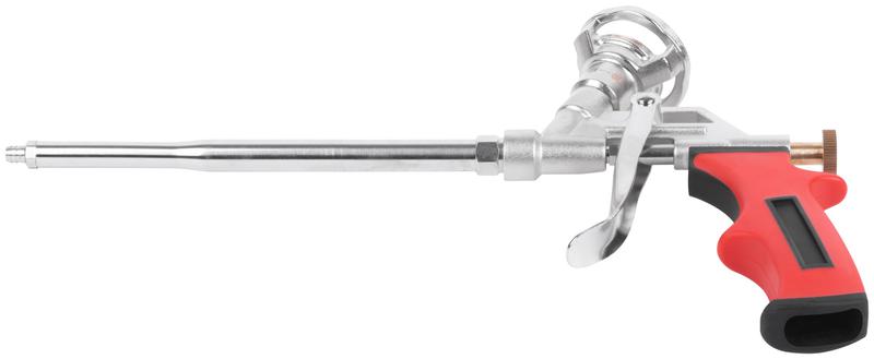 Пистолет для монтажной пены прорезиненная ручка поворотный верхний адаптор FIT 14274
