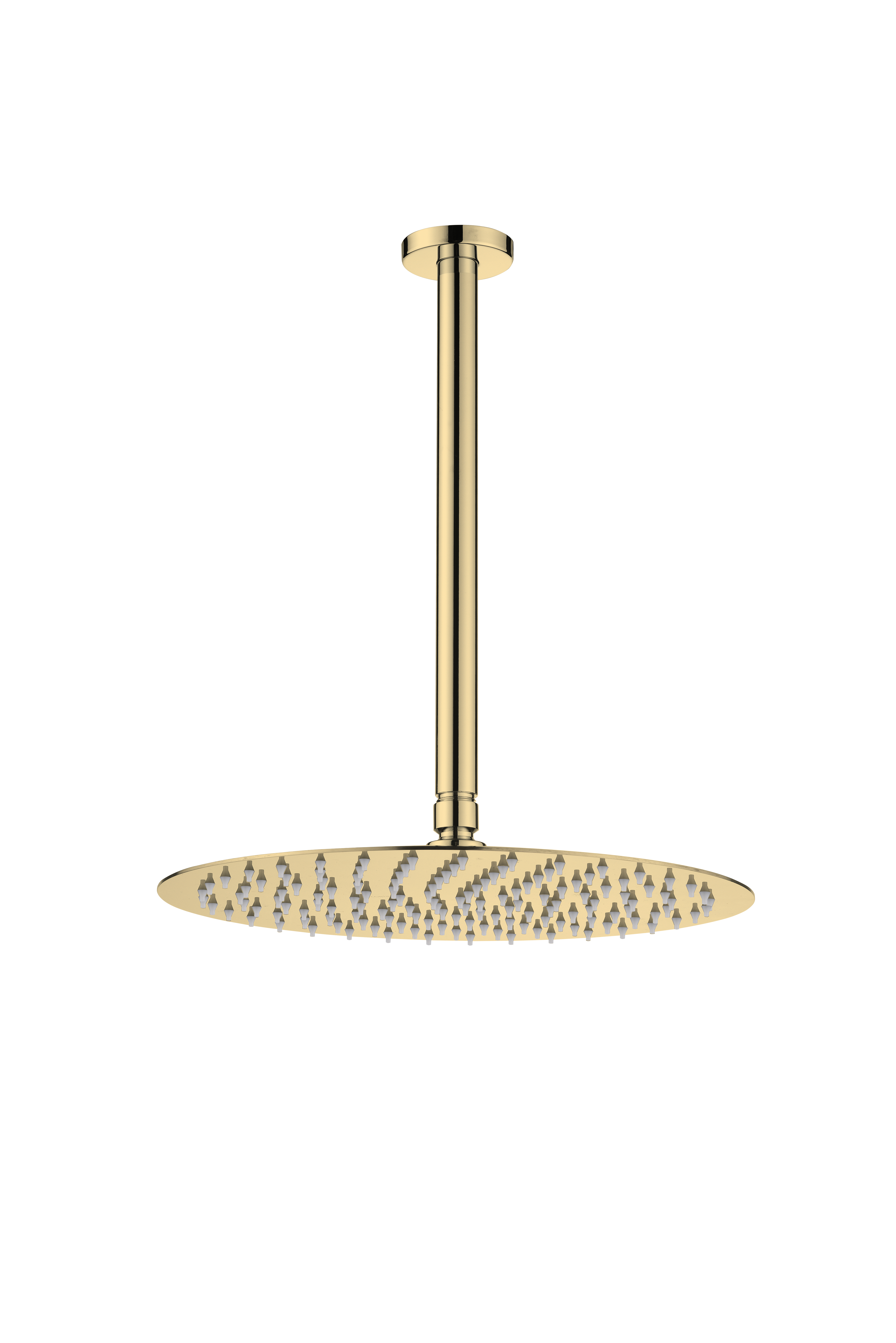 Держатель верхнего душа потолочный UNO Shine Gun Metal