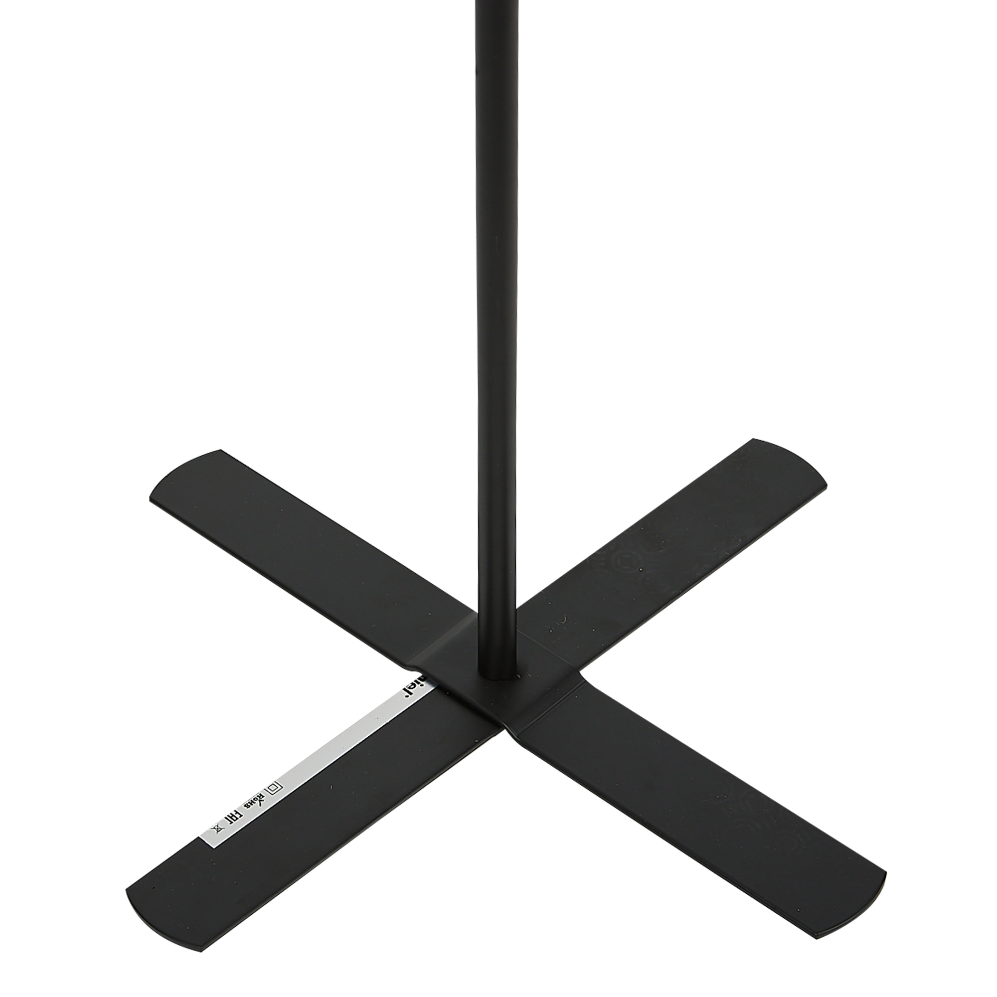 Торшер UML-T510 E27 BLACK/WHITE напольный под лампу Е27 60W Черный/Белый ТМ