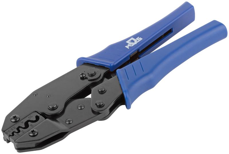 Пресс-клещи (кримпер) для обжима наконечников электропроводов с сечением 0.5-10мм MOS 60067М