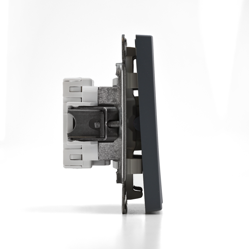 Выключатель 2-кл. ArtGallery (сх. 5) 10AX механизм грифель SE GAL000751