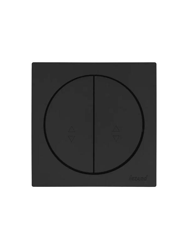 Выключатель проходной 2-кл. СП OSEN 10А IP20 механизм черн. бархат LEZARD 743-4288-106