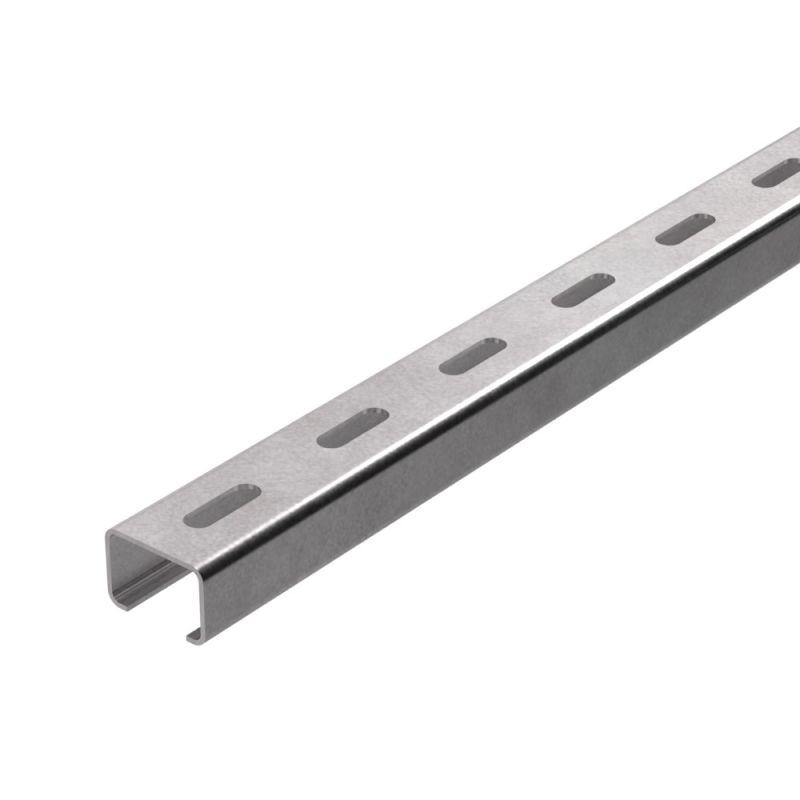 Траверса монтажная С-образ. 30х20 L300 сталь 2.0мм Промрукав PR16.1132