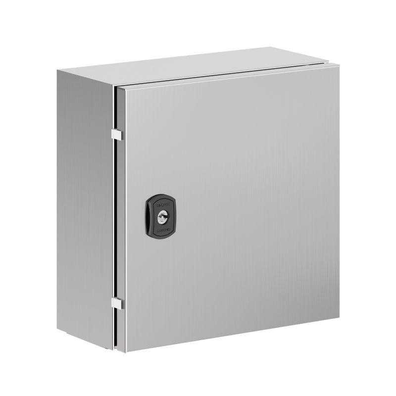 Корпус навесной STH с М/П из нержавеющей стали AISI316 300х300х150мм с фланцем DKC R5STH0331F-316