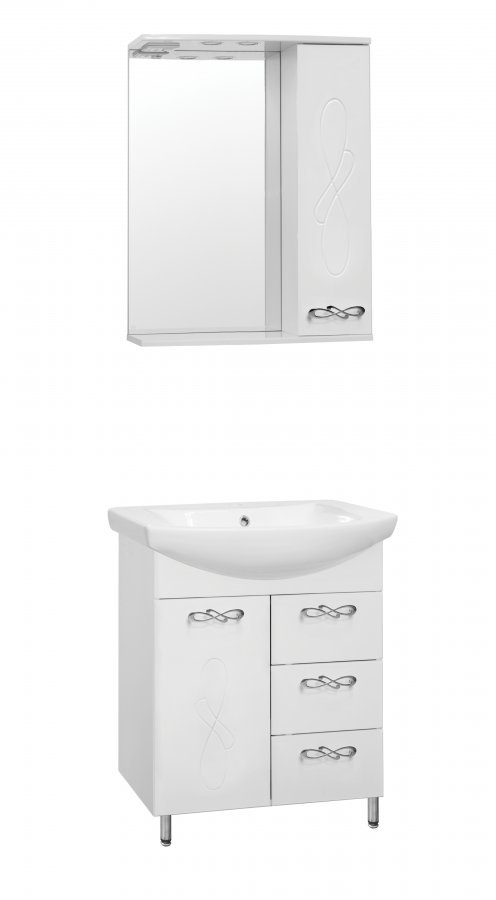 Зеркальный шкаф &quot;Венеция 650/С&quot;