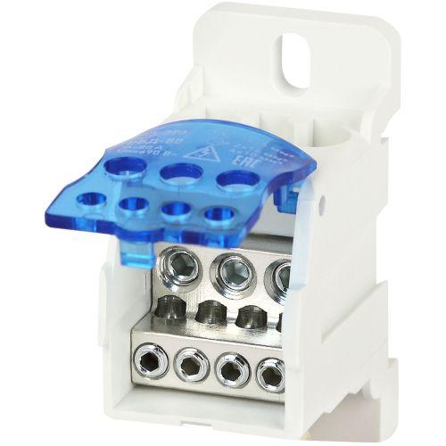 Блок распределительный на DIN-рейку NO-122-39 РБД-80А Эра Б0051113