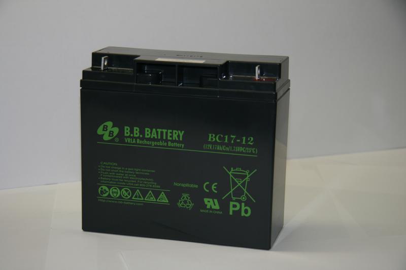 Аккумулятор 12В 17А.ч BC 17-12 B.B. Battery