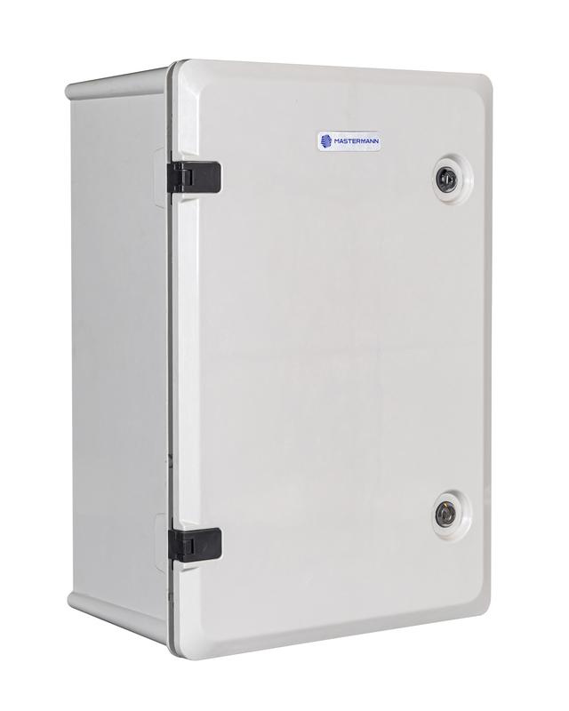 Шкаф монтажный композитный IK10 600x600x250мм IP66 Mastermann 00-01020362