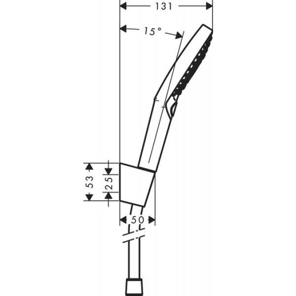 Душевой гарнитур Hansgrohe Raindance Select S 120 3jet 26721000