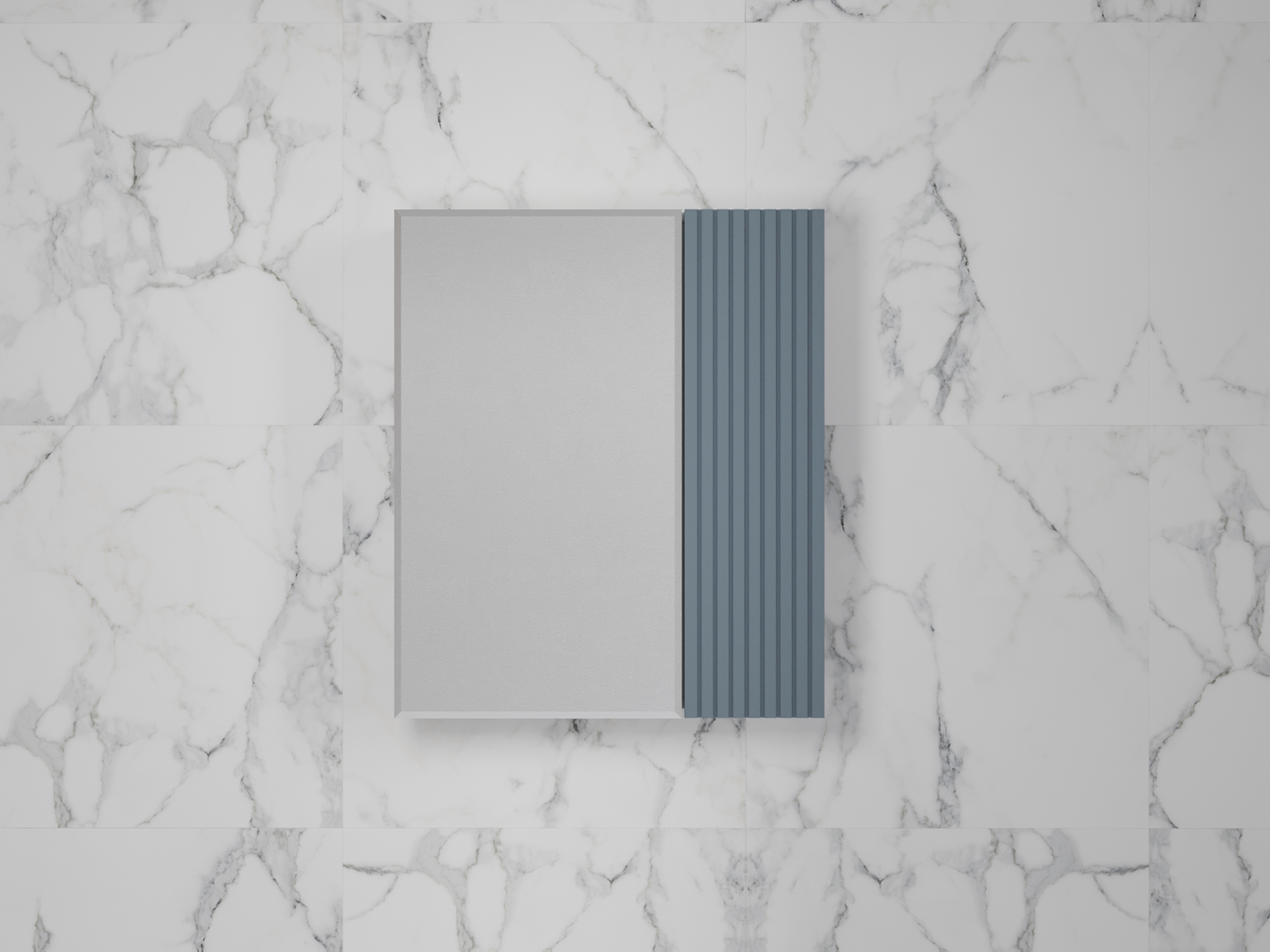 Зеркальный шкаф «Стокгольм» 60 см графит софт