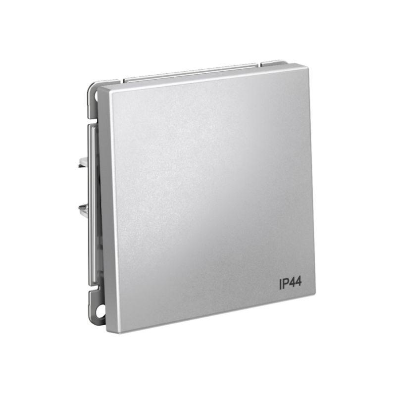 Переключатель 1-кл. ArtGallery IP44 10AX быстрозажим. клем. механизм алюм. SE GAL440361S