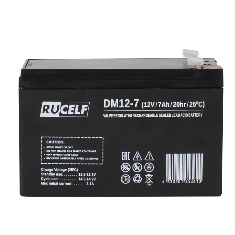 Батарея аккумуляторная RUCELF DM12-7