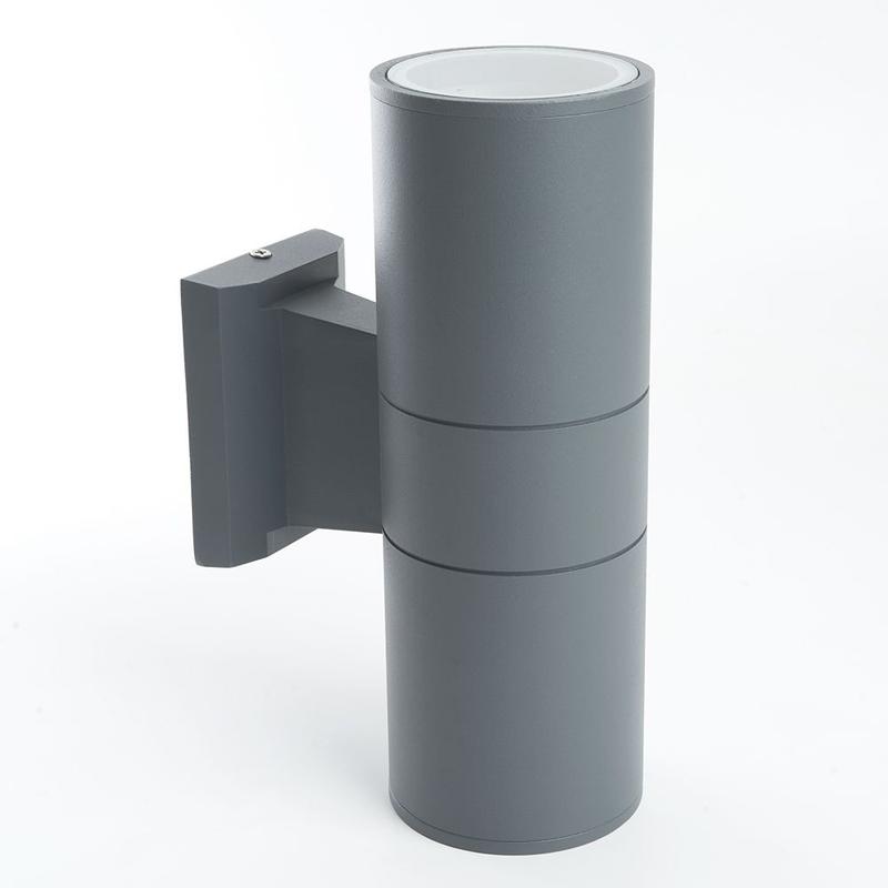 Светильник садово-парковый 230хH0702 сер. (на стену) FERON 06295