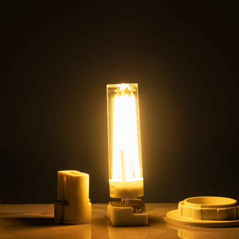 Лампа светодиодная филаментная PLED-G4 PRO 8Вт 2700К 680лм 230В d16.5х65мм JazzWay 5062504