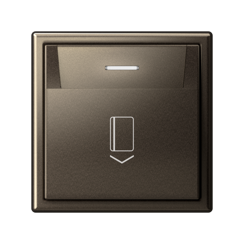 Выключатель карточный ArtGallery 10А без задержки времени быстрозажим. клем. мокко SE GAL000614S