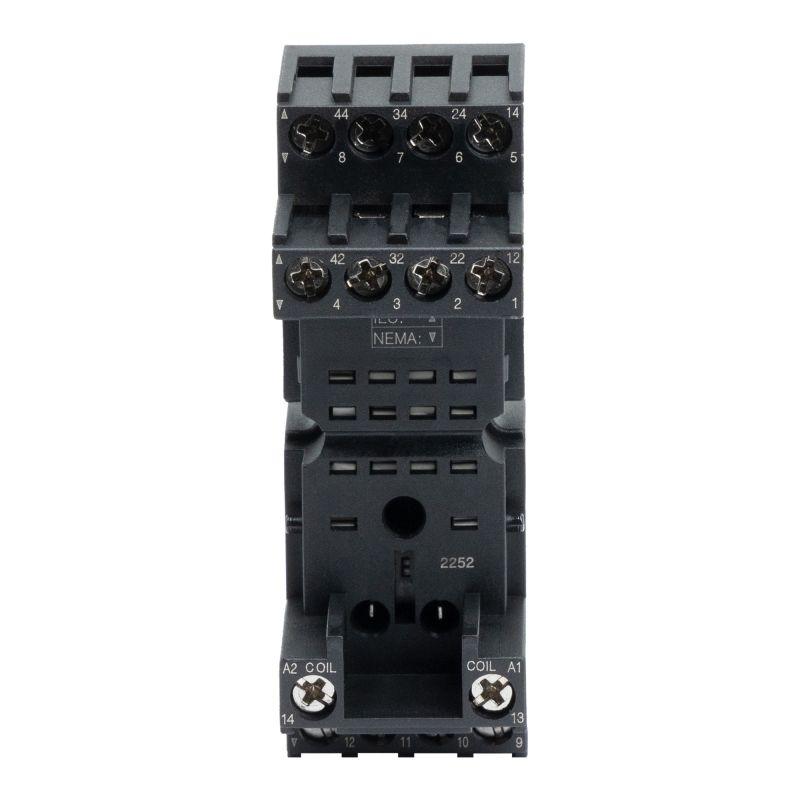 Элемент базовый пассивный для установки одиночных реле до 230В АС/DC DKC IR-B4-SC-1