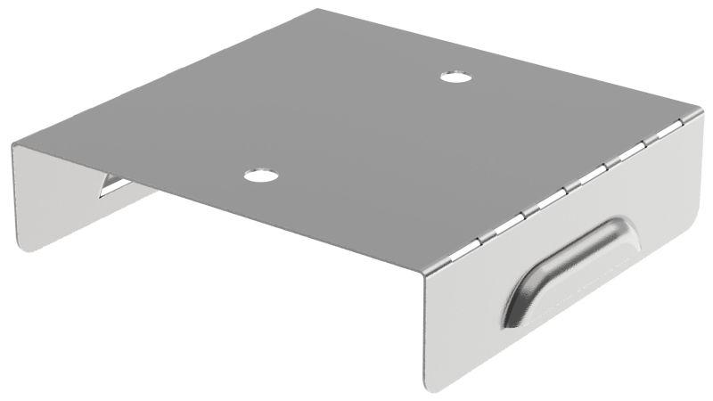 Крышка для угла вертикал. внутр. 45град. 80х100 0.6мм ESCA 3 IEK ES3-PND-45-080-100-06