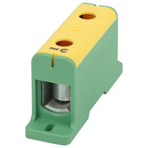 Клемма силовая вводная КСВ NO-224-136 (KE64.3) 35-240кв.мм PE желт./зел. Эра Б0065590