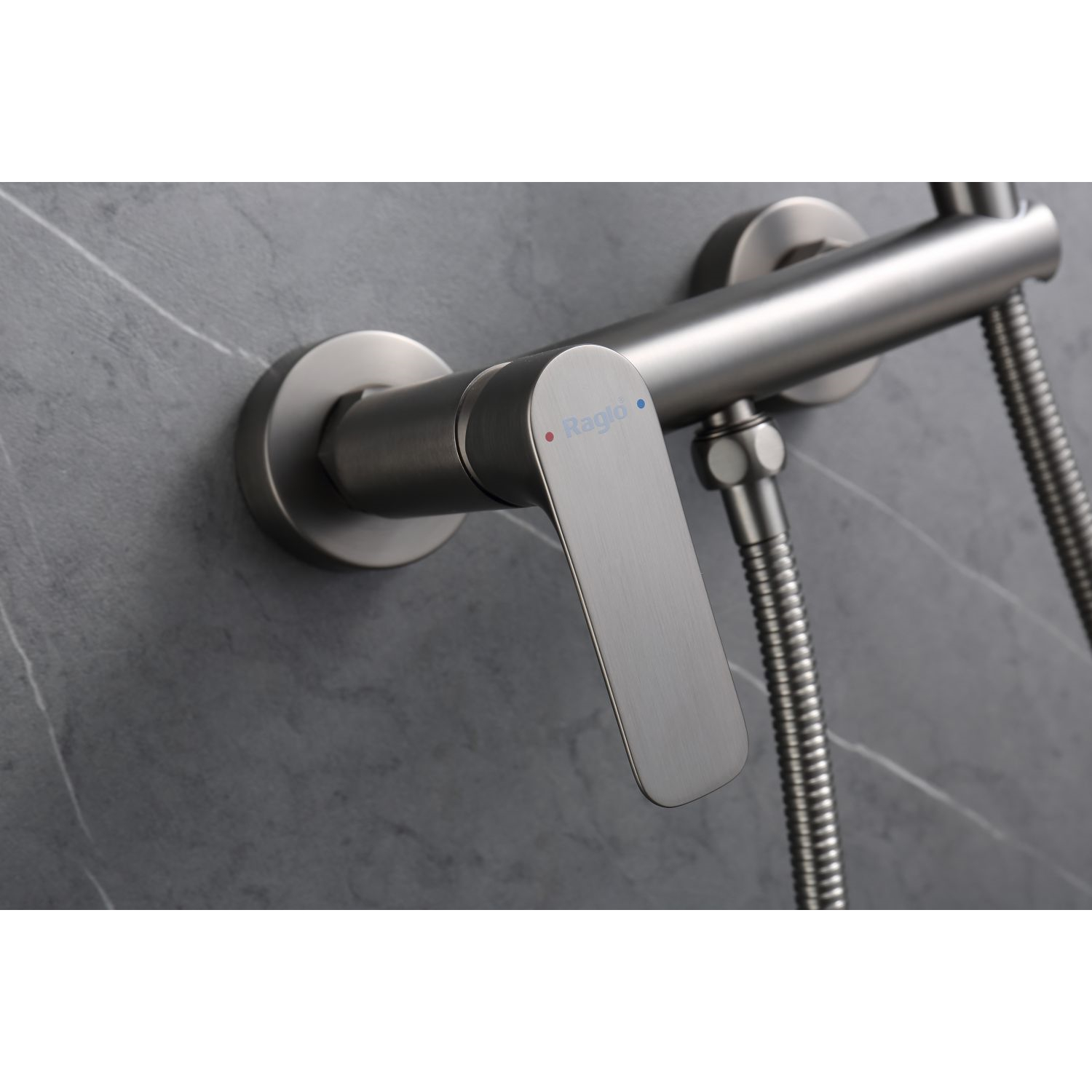 Гигиенический душ со смесителем Raglo R03.51.09, графит
