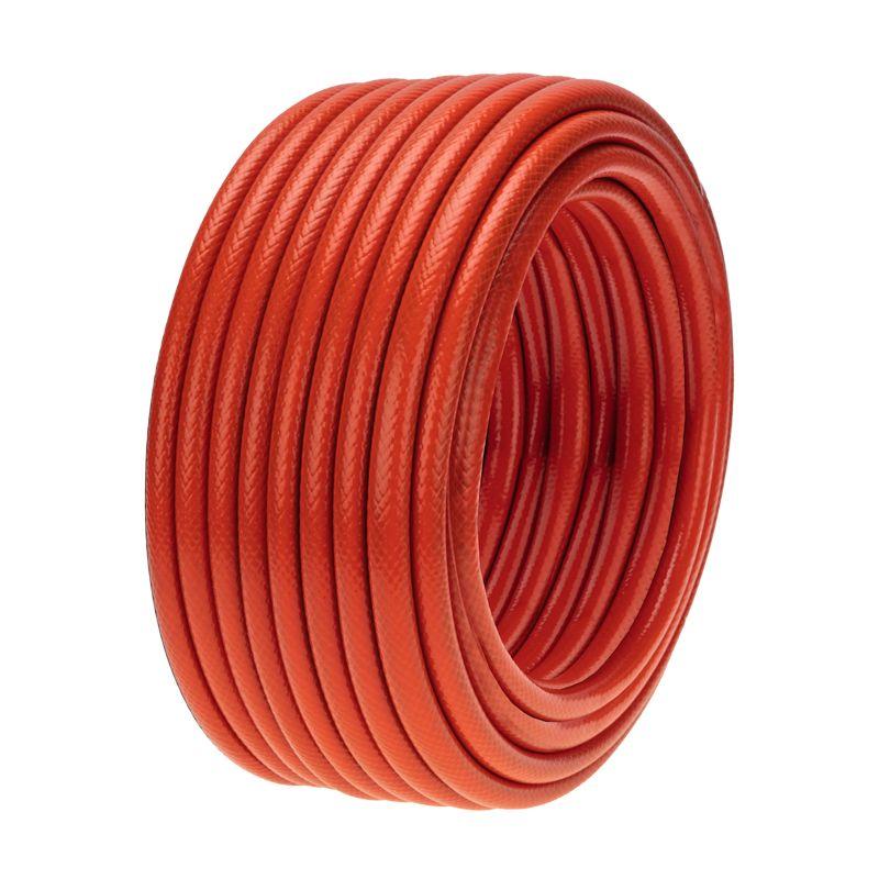 Шланг поливочный ПВХ 3-х слойный 1/2дюйма 25м Люкс ЧЕТЫРЕ СЕЗОНА 62-0228