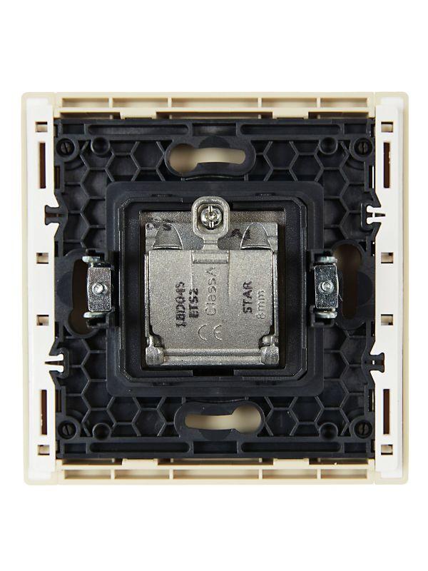 Розетка 2-м TV+SAT FORTE&PIANO FP438 ваниль IEK FP-AF20-O-K10