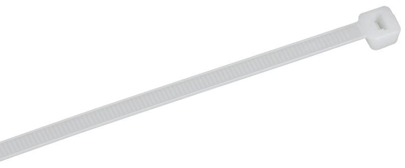 Хомут 4.6х180мм P6.6 стандартный бел. (уп.100шт) IEK UHH30-D046-180-100-K01