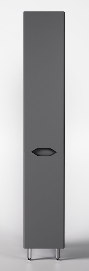 Колонна универсальная "Марелла L" с корзиной, Люкс антискрейтч серый, PLUS