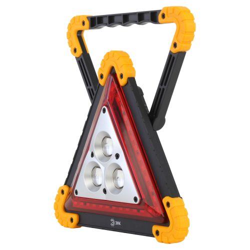 Фонарь аккумуляторный автомобильный AA-801 COB 15Вт + LED аварийный знак power bank Эра Б0052742