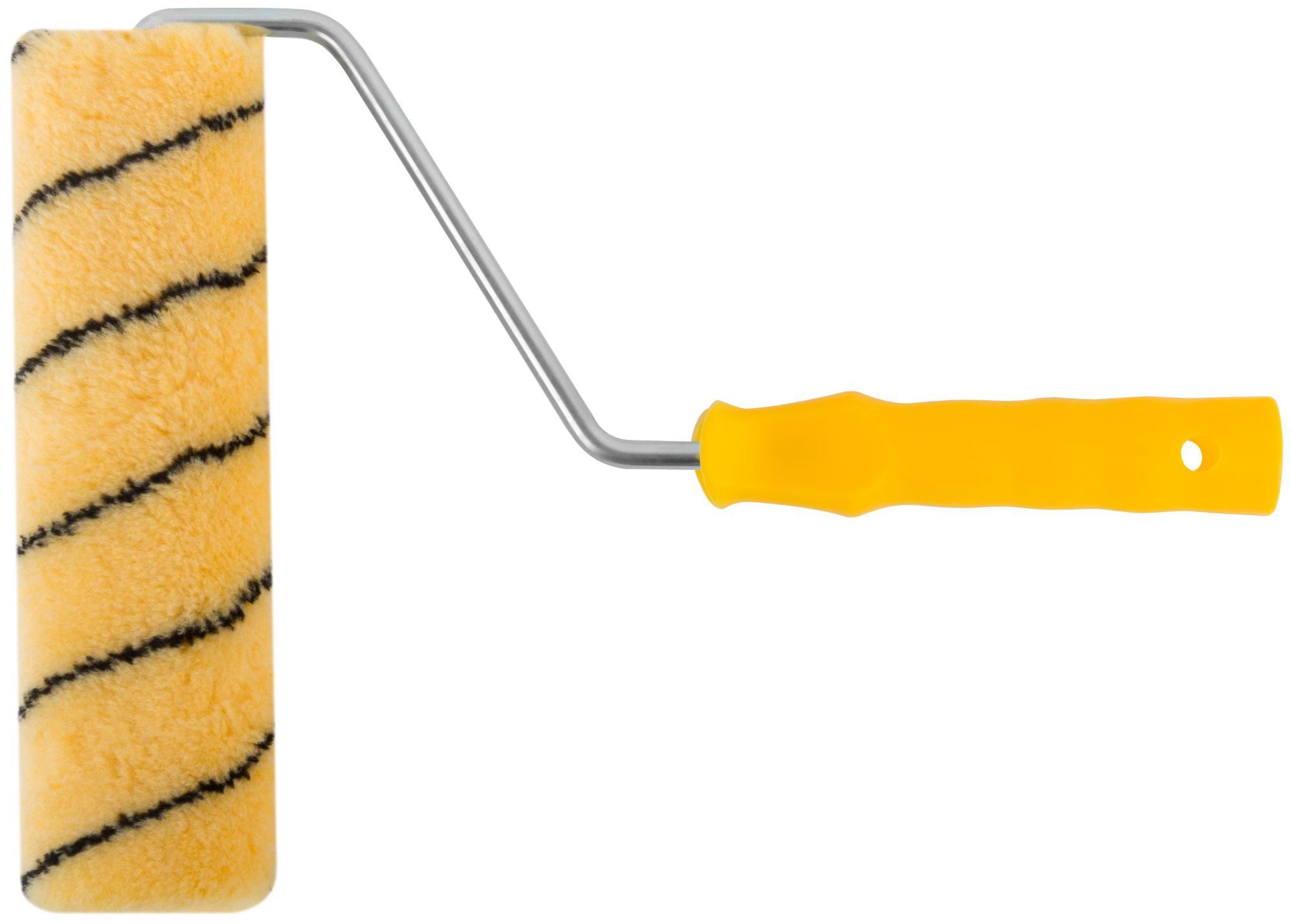 Валик полиакриловый, бежевый с черной полоской, диам. 48/72 мм; ворс 12 мм, 230 мм