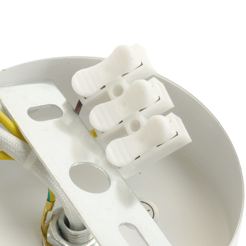 Светильник ДБО GX53 без лампы наклонный белый