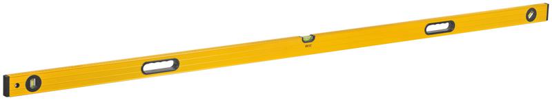 Уровень "Янтарь" 3 глазка ручки усиленный корпус фрезер. рабочая грань шкала 2000мм FIT 18167