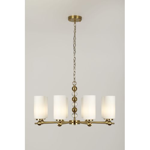 Люстра Antonella 3181-310 40Вт 8хE27 модерн Rivoli Б0068071