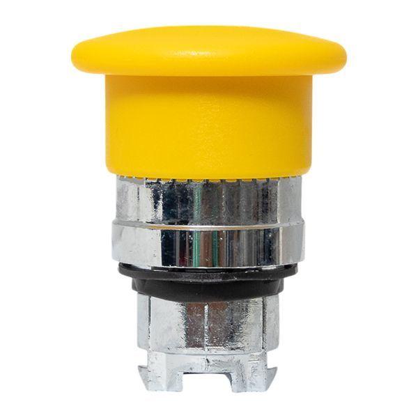 Механизм кнопки исполнительный XB4 "Грибок" IP65 возвратный без фиксации без подсветки желт. EKF XB4BC-Y-65