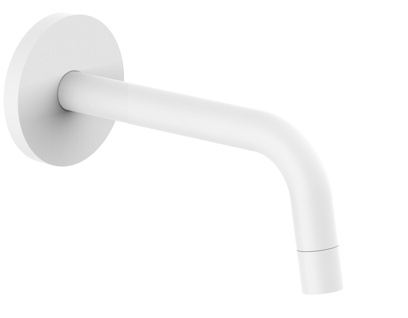 Излив из стены d.24 Paffoni LIGHT ZBOC139BO Белый матовый