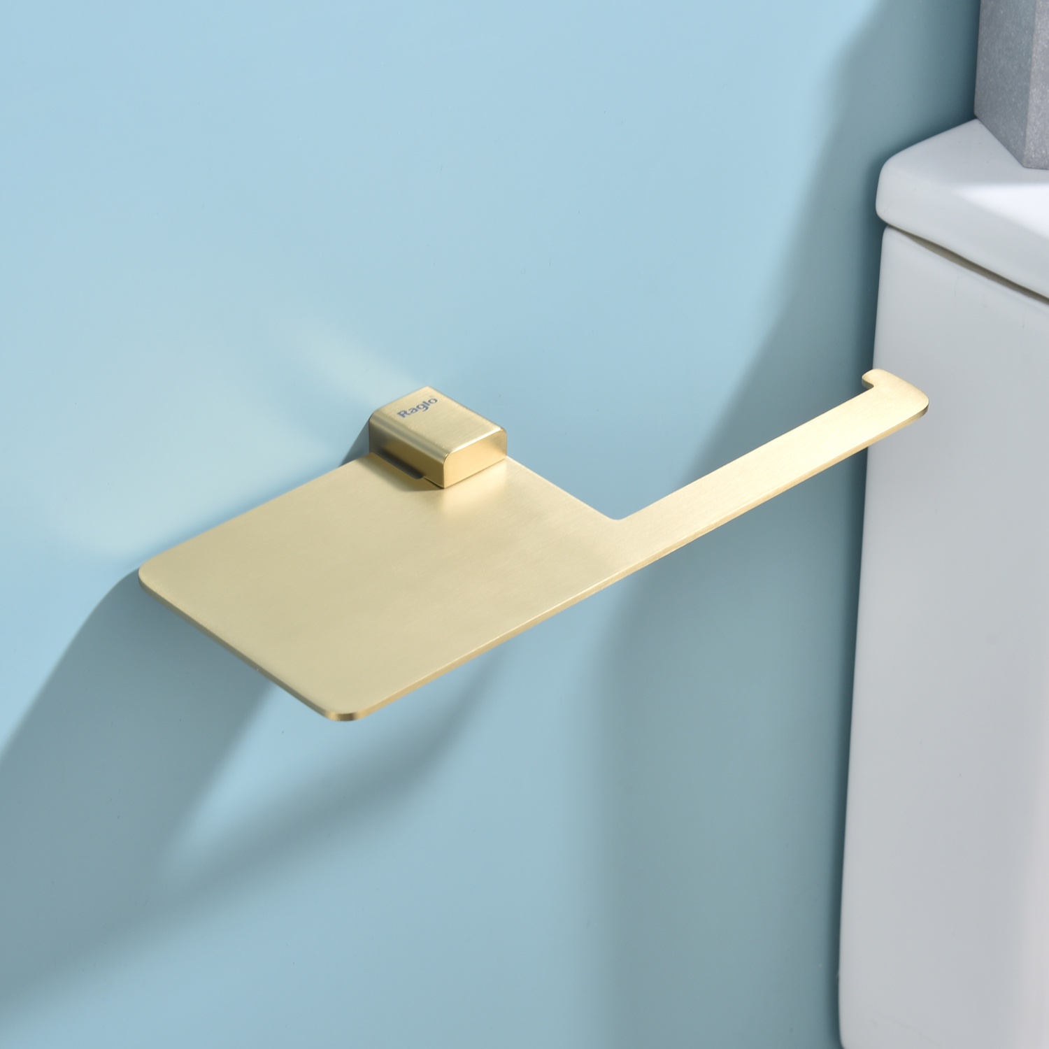 Держатель для туалетной бумаги Raglo R301.03.03, золотой сатин