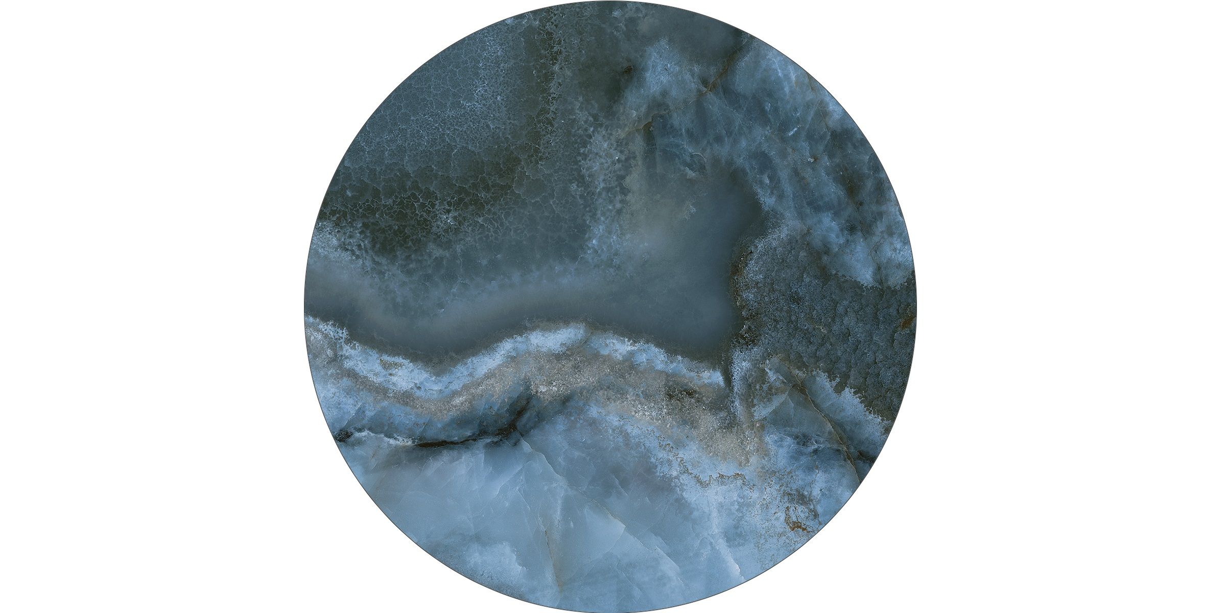 Спец. изделие декоративное CONO Onice синий (круг.полка)