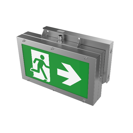 Светильник Vault SST Advanced 12Вт IP66 446х244х69мм 1.5ч аварийно-эвакуационный торцевой VARTON V1-C0-00432-02A01-6601265